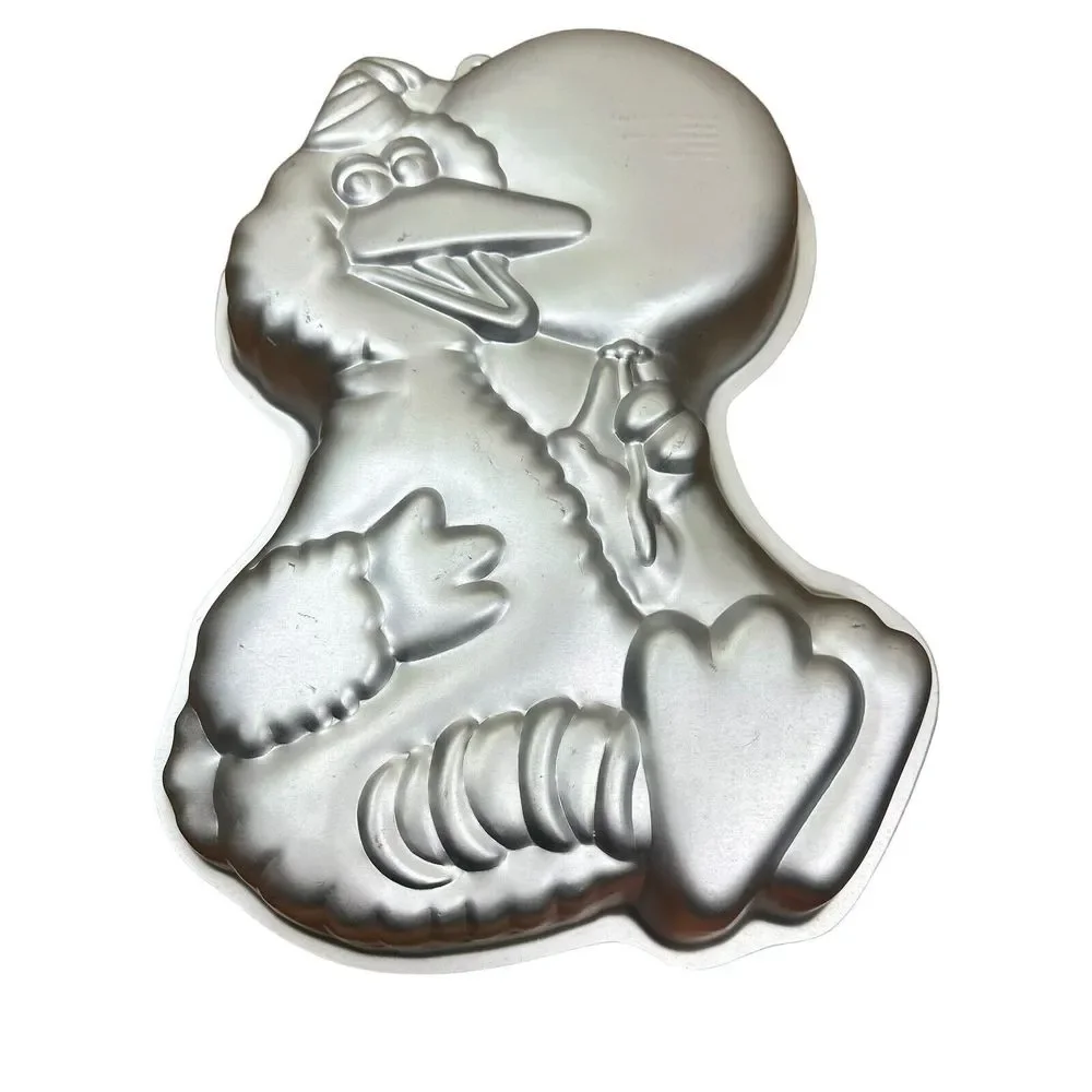 Vintage 1983 Wilton Big Bird Cake Pan Sesame Street Baking Tin Mold Birthday Par